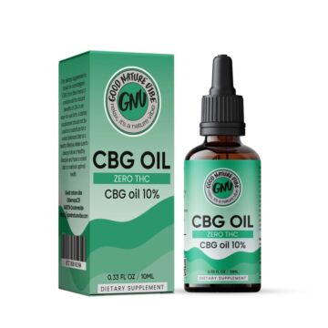 CBG olie 10 ml 10% cannabigerol with box