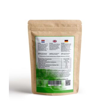 Matcha thee poeder achterkant 80G