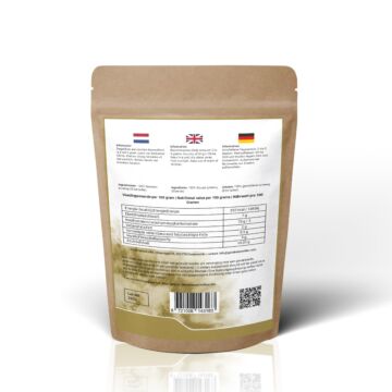 ginseng siberische poeder powder 100G back